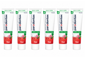 Parodontax Herbal Fresh Tandpasta | 6 x 75 ml | Gezond Tandvlees & Frisse Adem