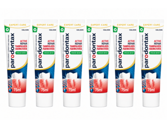 Parodontax Active Repair Tandpasta | 6 x 75 ml | Gezond Tandvlees & Fresh Mint