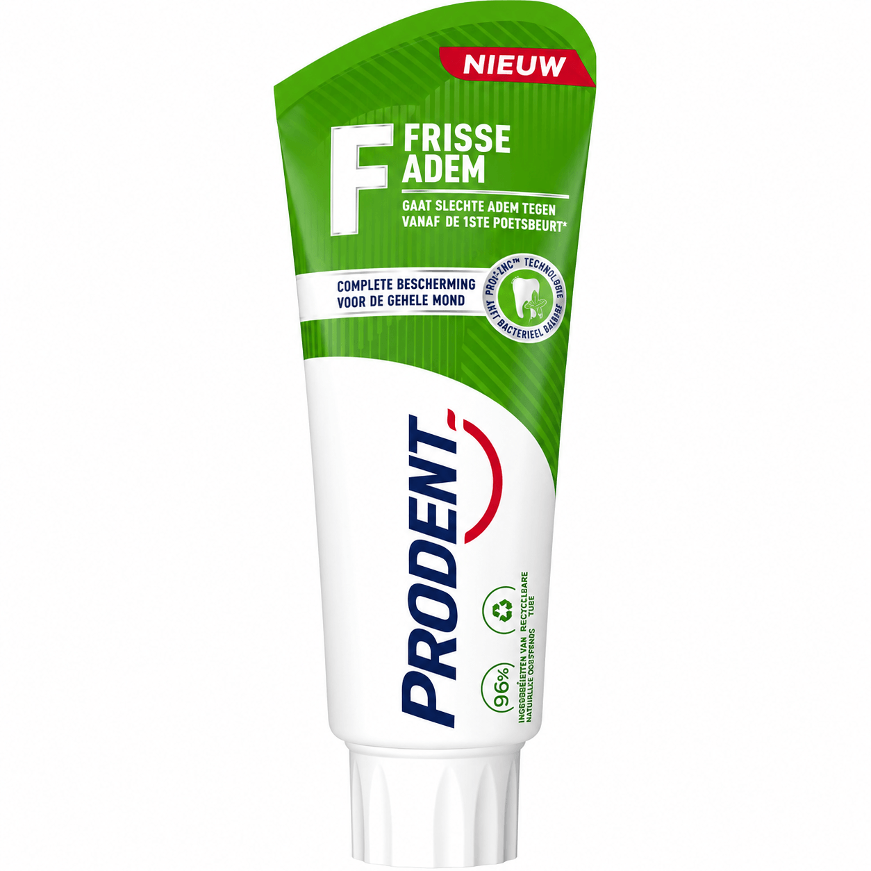 Prodent Frisse Adem Tandpasta | 6 x 75 ml | Tegen Slechte Adem & Complete Bescherming