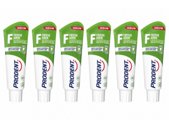 Prodent Frisse Adem Tandpasta | 6 x 75 ml | Tegen Slechte Adem & Complete Bescherming