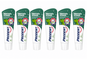 Prodent Menthol Power Tandpasta | 6 x 75 ml | Extra Frisse Adem & 4-in-1 Bescherming