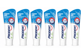 Prodent Fresh Gel Tandpasta | 6 x 75 ml | Frisse Adem & Bescherming tegen Gaatjes
