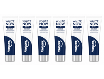 Prodent White Now 3 in 1 Tandpasta | 6 x 75 ml | Direct Wittere Tanden & Langdurig Whitening