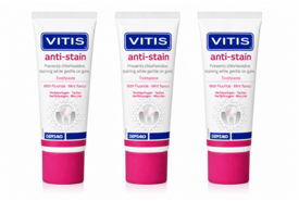 Vitis Tandpasta Anti-Stain | 3 x 50 ml | Tegen Aanslag & Verkleuring