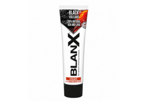 BlanX Black Volcano Tandpasta | 75 ml | Whitening met Vulkaanas & Actieve Houtskool