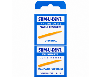 Stim-U-Dent Original Tandenstokers | 4 x 25 stuks