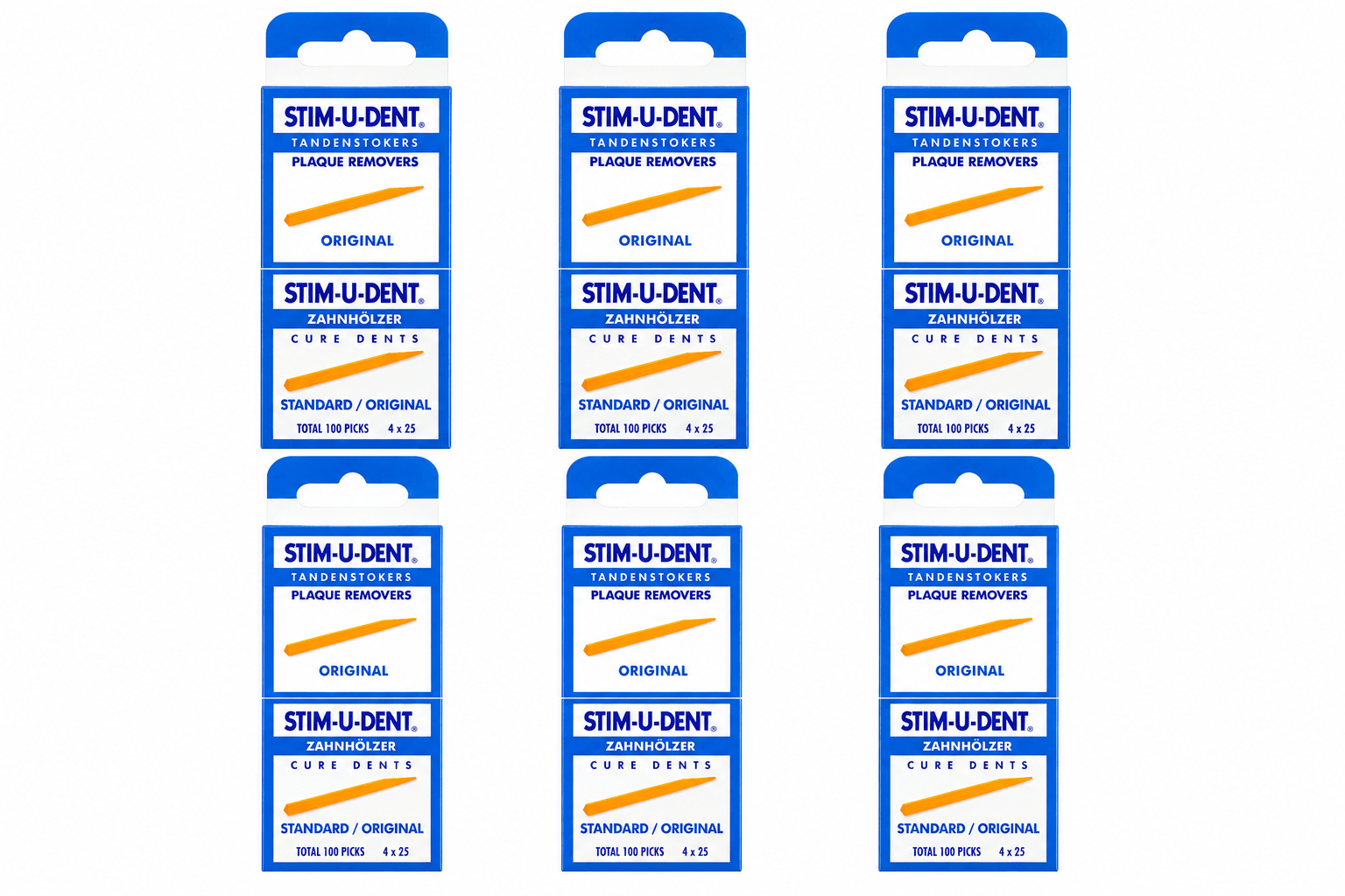 Stim-U-Dent Original Tandenstokers | 600 Stuks