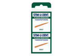 Stim-U-Dent Mint Tandenstokers | 100 stuks (4 x 25)