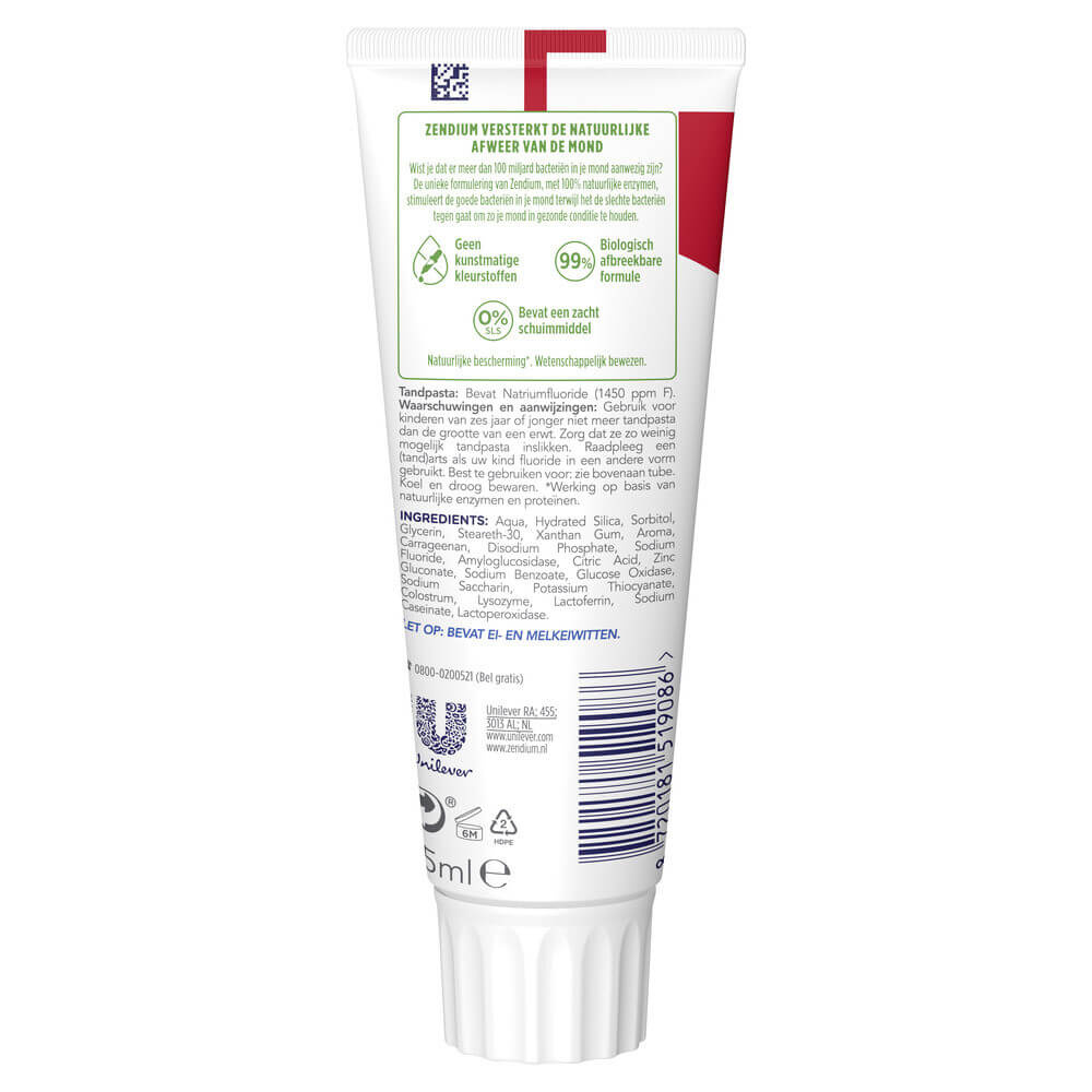 Zendium Tandvlees Protect Tandpasta | 6 x 75 ml | Gezond Tandvlees