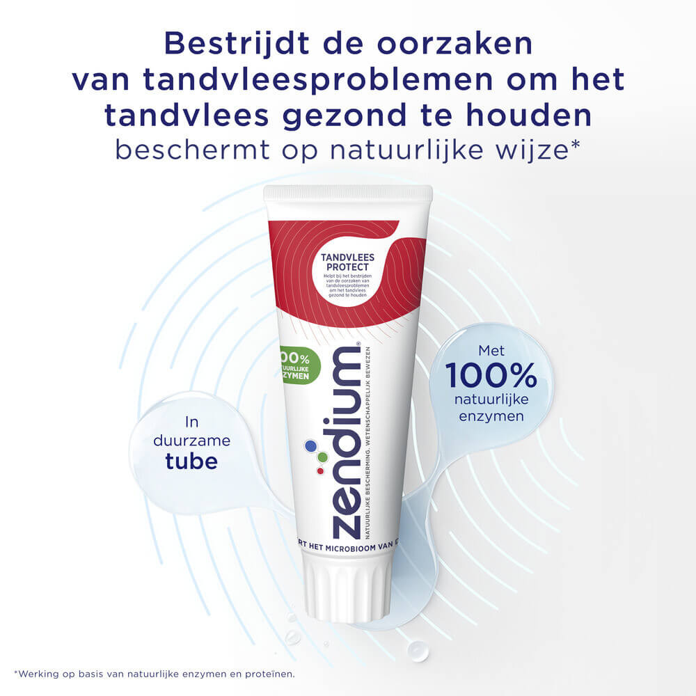Zendium Tandvlees Protect Tandpasta | 6 x 75 ml | Gezond Tandvlees