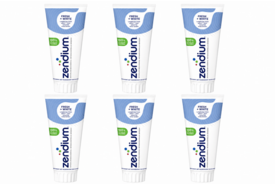 Zendium Fresh + White Tandpasta | 6 x 75 ml | Natuurlijk Witte Tanden