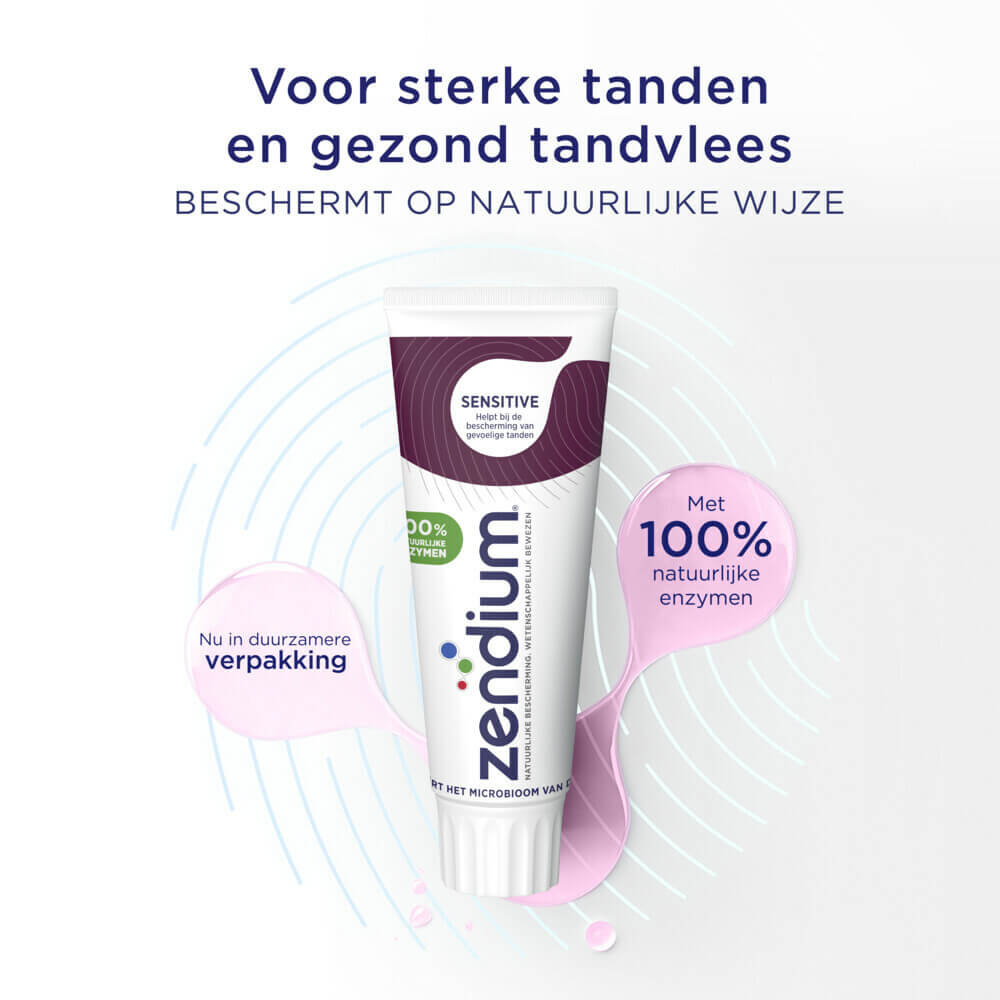 Zendium Sensitive Tandpasta | 6 x 75 ml | Gevoelige Tanden