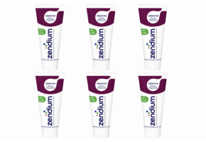 Zendium Sensitive Tandpasta | 6 x 75 ml | Gevoelige Tanden