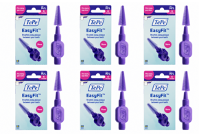 TePe EasyFit Interdentale Ragers M/L Paars | 36 stuks (6 x 6 ragers)
