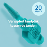 TePe EasyFit Interdentale Ragers S/M Blauw | 120 stuks (6 x 20 ragers)