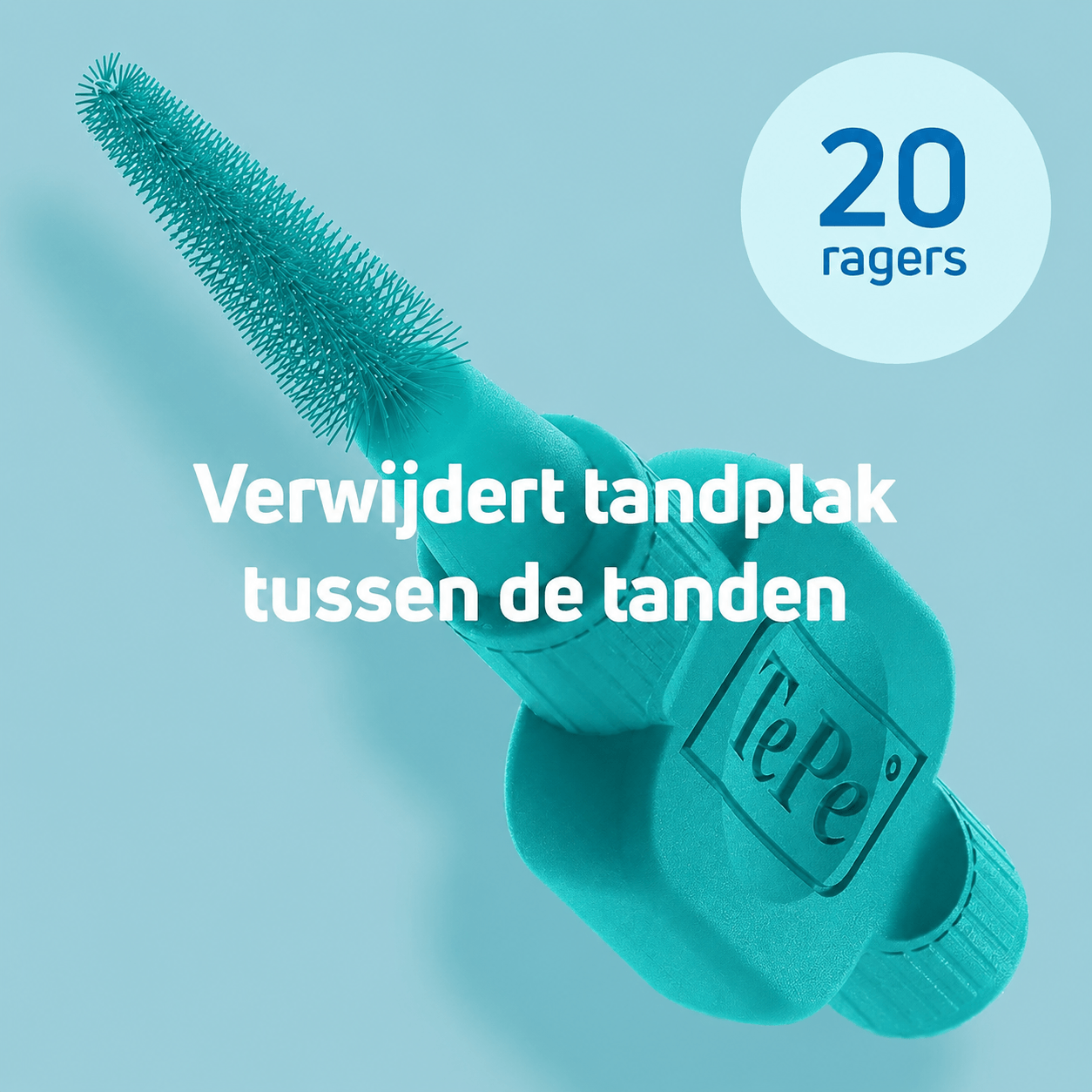 TePe EasyFit Interdentale Ragers S/M Blauw | 120 stuks (6 x 20 ragers)
