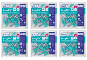 TePe EasyFit Interdentale Ragers S/M Blauw | 120 stuks (6 x 20 ragers)