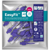 TePe EasyFit Interdentale Ragers M/L Paars | 120 stuks (6 x 20 ragers)