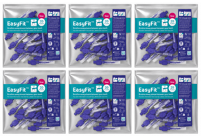TePe EasyFit Interdentale Ragers M/L Paars | 120 stuks (6 x 20 ragers)