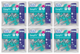 TePe EasyFit Interdentale Ragers S/M Blauw | 150 stuks (6 x 25 ragers)