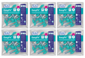 TePe EasyFit Interdentale Ragers S/M Blauw | 150 stuks (6 x 25 ragers)