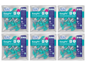 TePe EasyFit Interdentale Ragers S/M Blauw | 150 stuks (6 x 25 ragers)