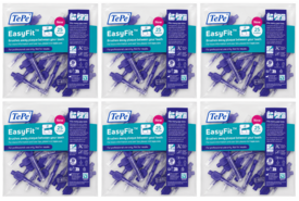TePe EasyFit Interdentale Ragers M/L Paars | 150 stuks (6 x 25 ragers)