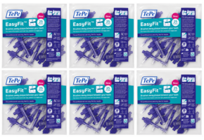 TePe EasyFit Interdentale Ragers M/L Paars | 150 stuks (6 x 25 ragers)