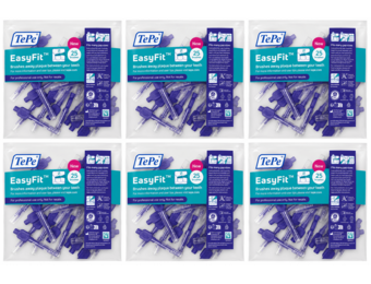 TePe EasyFit Interdentale Ragers M/L Paars | 150 stuks (6 x 25 ragers)