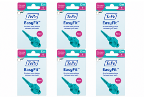 TePe EasyFit Interdentale Ragers S/M Blauw | 36 stuks (6 x 6 ragers)