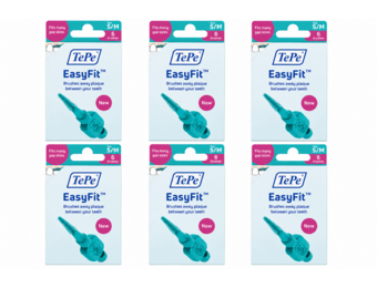 TePe EasyFit Interdentale Ragers S/M Blauw | 36 stuks (6 x 6 ragers)