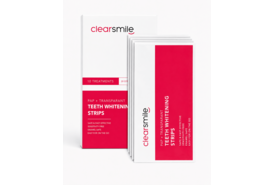 Clearsmile PAP+ Transparante Whitening Strips | 20 strips | Frambozensmaak