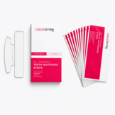 Clearsmile PAP+ Transparante Whitening Strips | 20 strips | Frambozensmaak