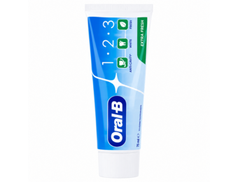 Oral-B 1-2-3 Frisse Mint Tandpasta | 75 ml | Extra Fris