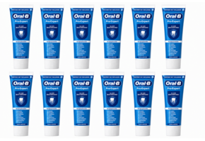 Oral-B Pro-Expert Professionele Bescherming Tandpasta | 12 x 75 ml | 24 Uur Bescherming