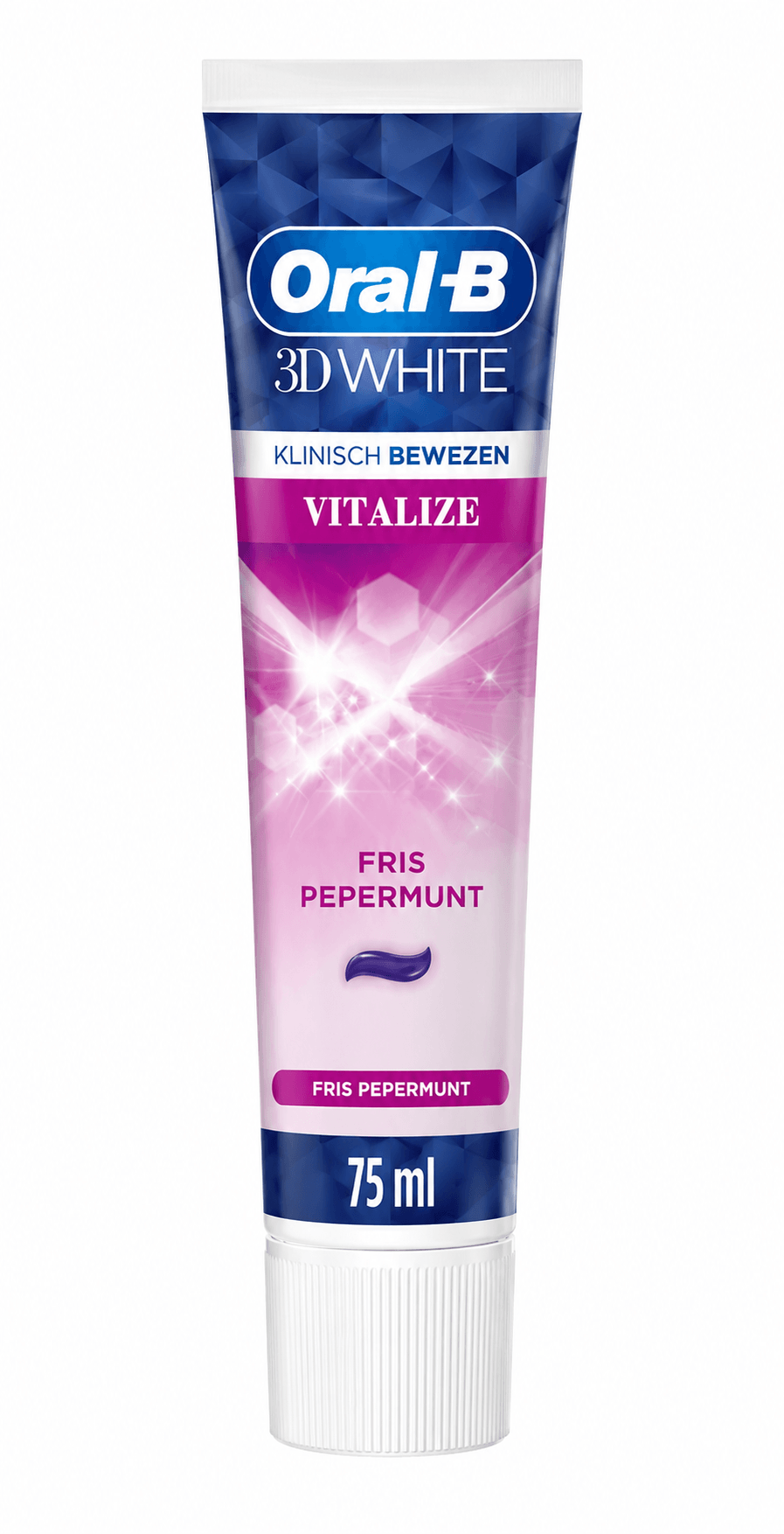 Oral-B 3D White Vitalize Tandpasta | 75 ml | Frisse Pepermunt