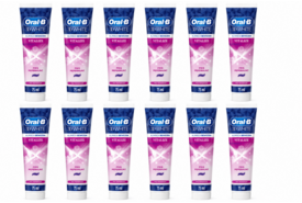 Oral-B 3D White Vitalize Tandpasta | 12 x 75 ml | Frisse Pepermunt