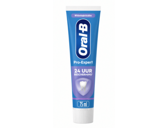 Oral-B Pro-Expert Zachte Whitening Tandpasta | 75 ml | 24 Uur Bescherming
