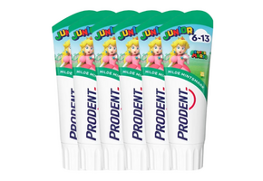 Prodent Junior 6-13 Jaar Tandpasta | 6 x 75 ml | Super Mario & Milde Muntsmaak