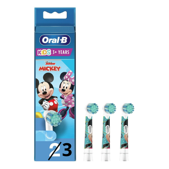 Oral-B Kids Opzetborstels Minni Mouse - 3 stuks (Tweedekans)