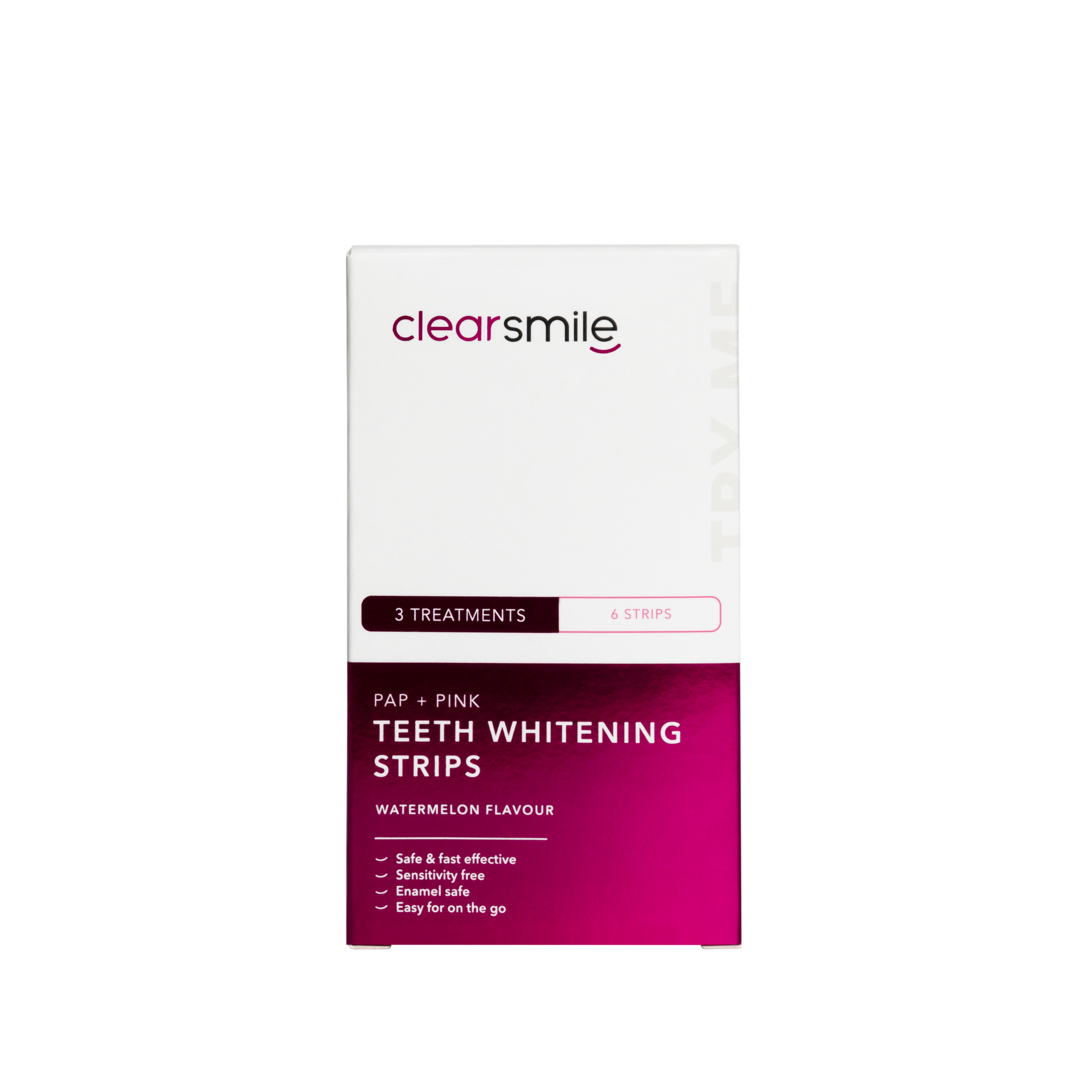 Clearsmile PAP+ Pink Whitening Strips | Try Me Pack | Watermelon
