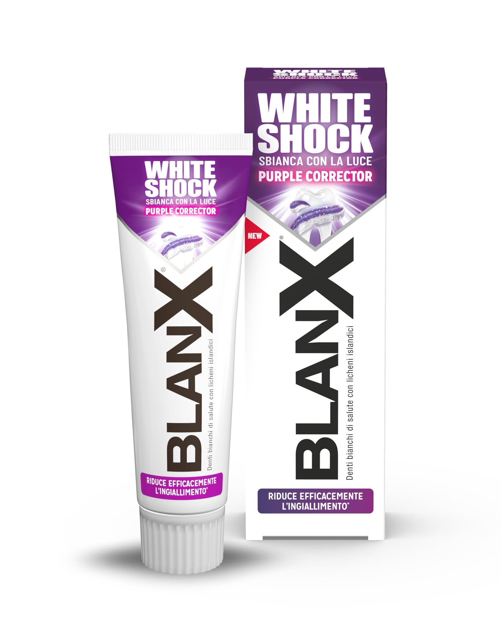 BlanX White Shock Purple Corrector Tandpasta | 75ml