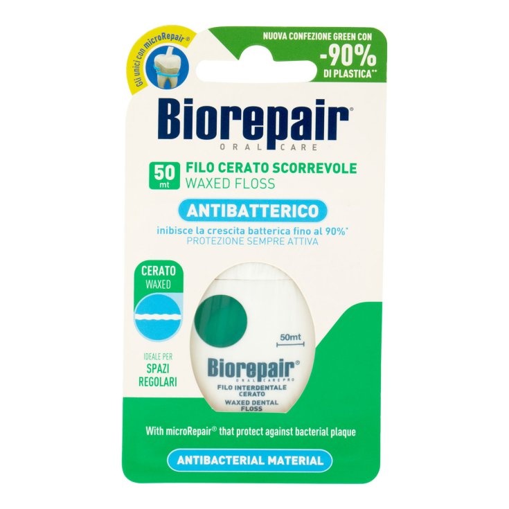 Biorepair Waxed Floss | 50 meter