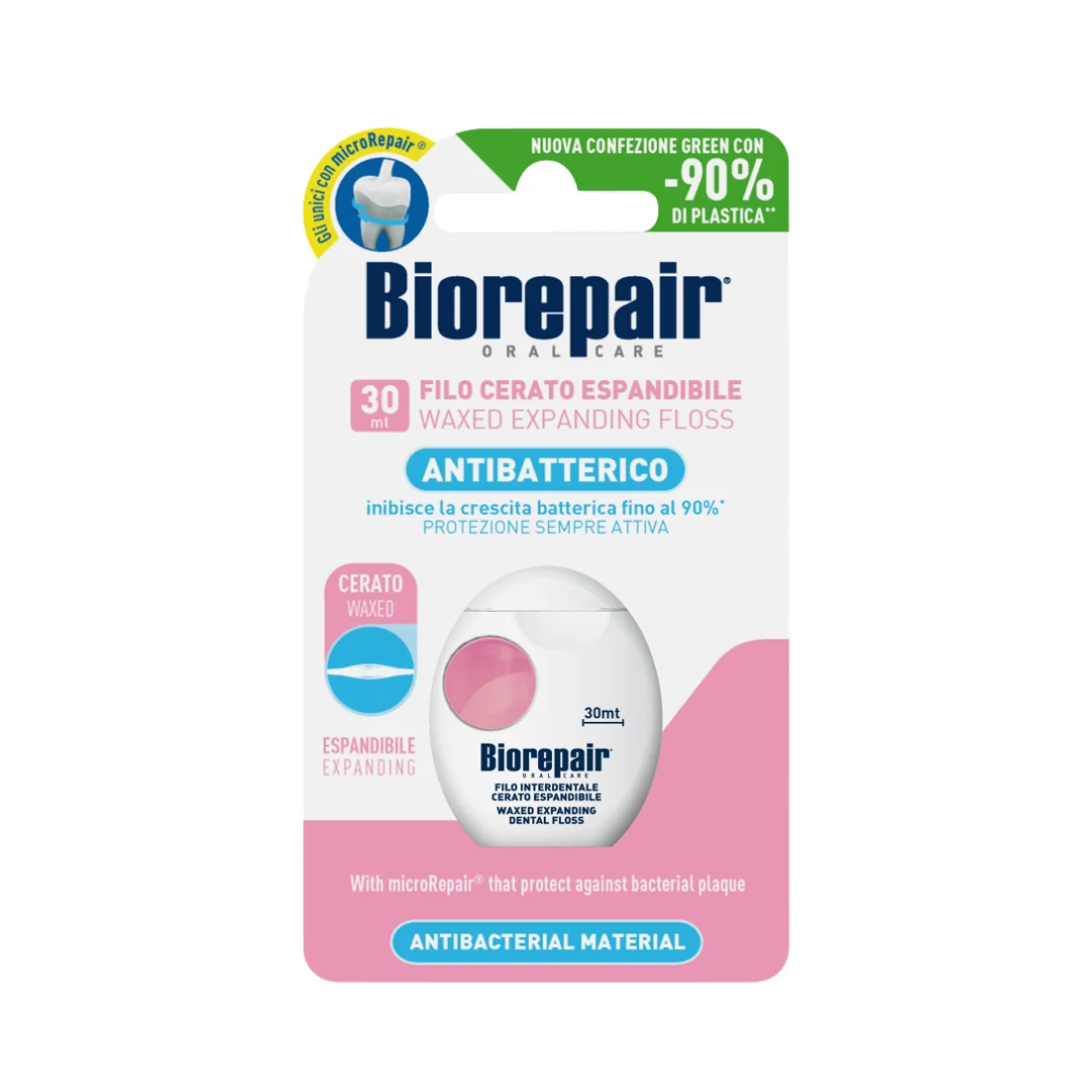 Biorepair Waxed Expanding Floss | 30 meter
