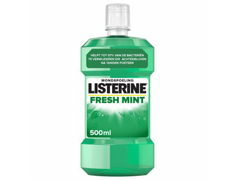 Listerine Fresh Mint Mondwater | 500 ml | Extra Fris
