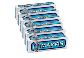 Marvis Tandpasta Aquatic Mint | 6 x 85 ml