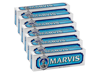 Marvis Tandpasta Aquatic Mint | 6 x 85 ml