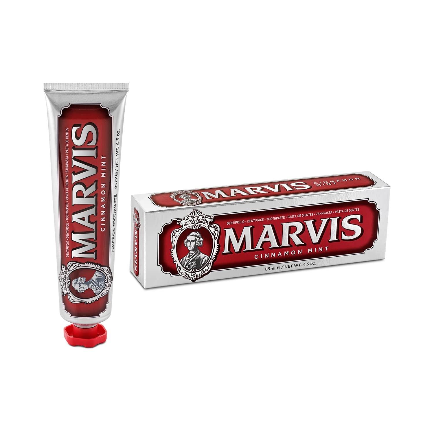 Marvis Tandpasta Cinnamon Mint | 85 ml