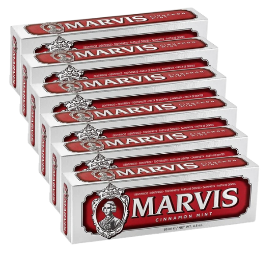 Marvis Tandpasta Cinnamon Mint | 6 x 85 ml