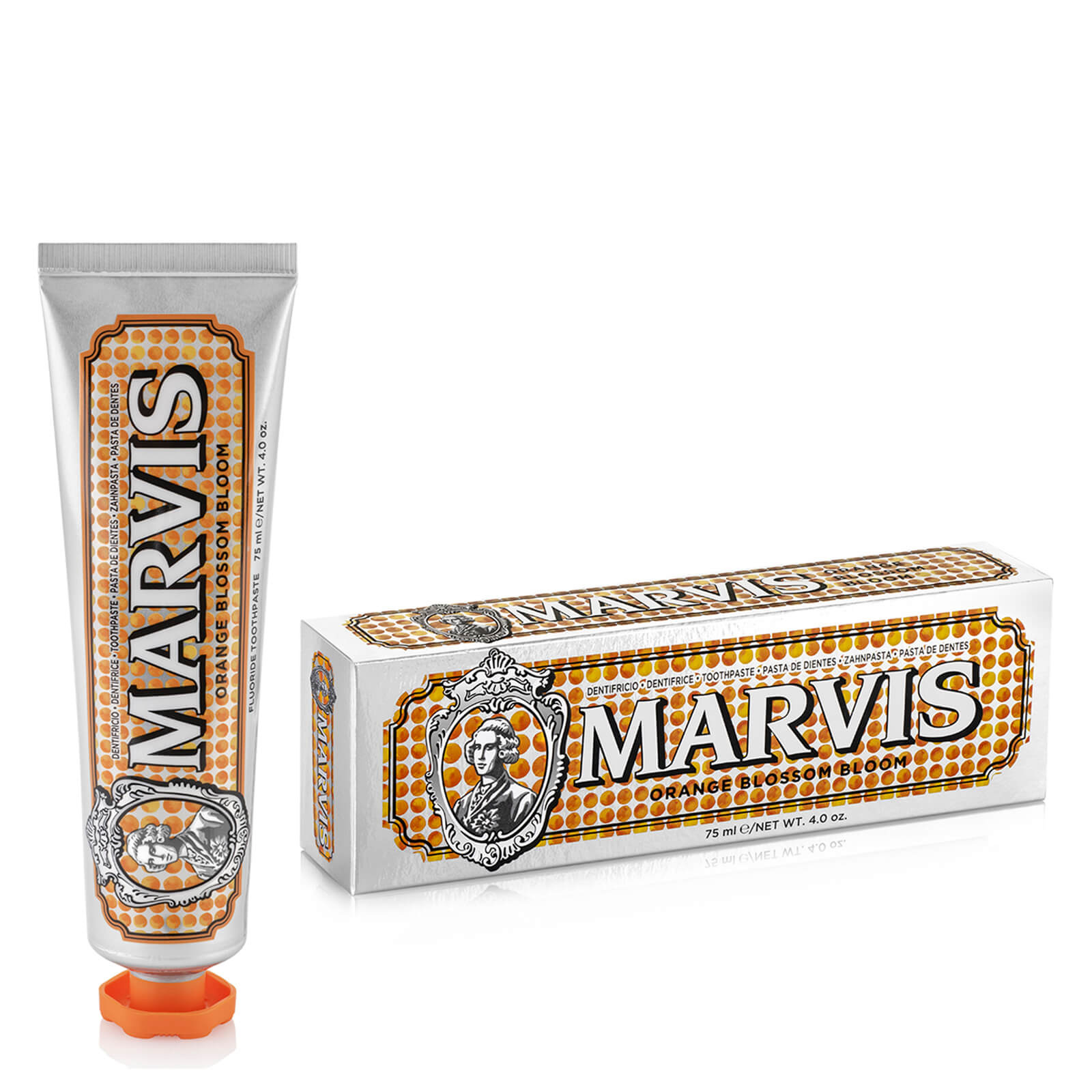 Marvis Tandpasta Orange Blossom Bloom | 6 x 75 ml